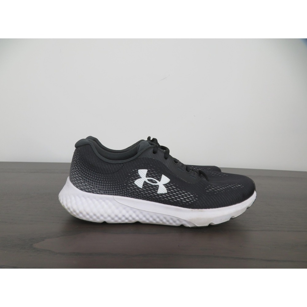 Under Armour Charged Rogue 4 Shoes Mens 9.5 Extra Wide Sneaker Black 3027004-001